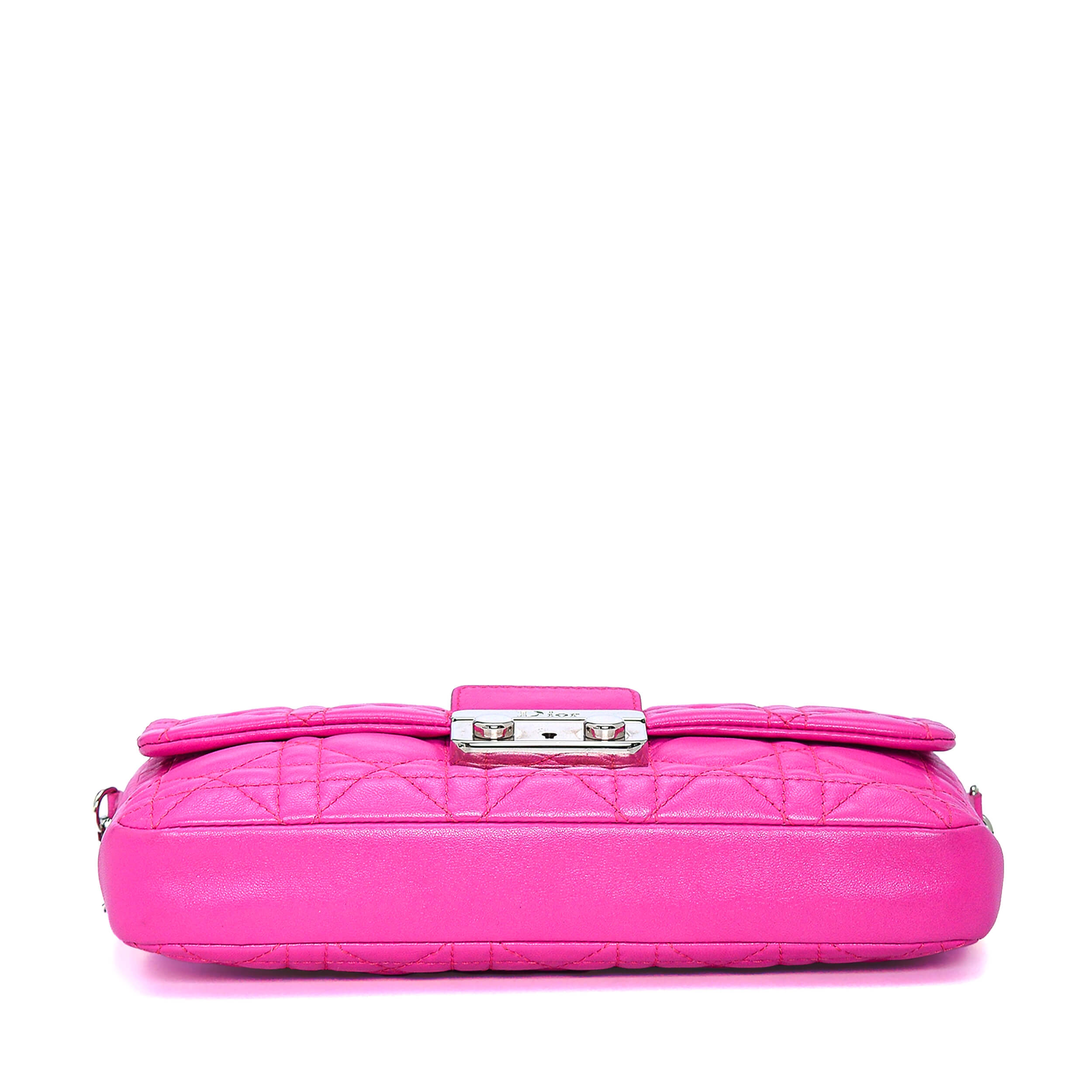 Christian Dior - Pink Cannage Leather Miss Dior Bag 